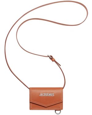 Jacquemus Logo Plaque Wallet - White
