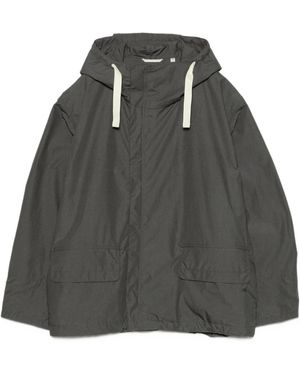 Nanamica Deck Hooded Jacket - Blue