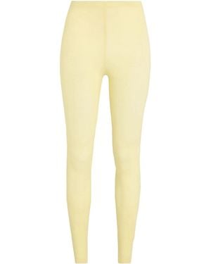Isabel Marant Solid-Colored Stretch Leggings - Yellow