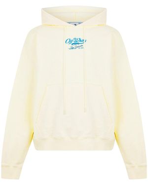 Off-White c/o Virgil Abloh Script Hoodie - White