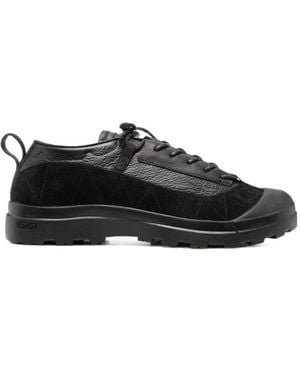 RANRA Round-Toe Casual Shoes - Black