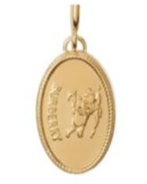 Burberry Knight Stamp Charm - White