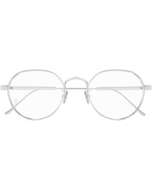 Cartier Oval Frame Glasses - White