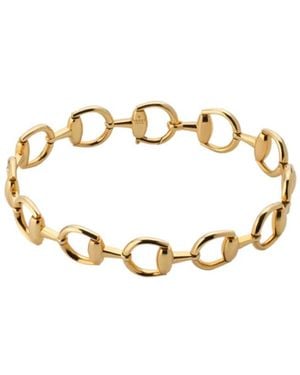 Gucci Horsebit 18K Bracelet - Metallic