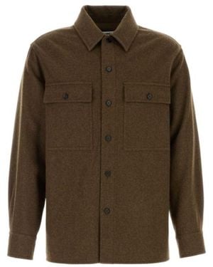 Jil Sander Shirt-Style Casual Jacket - Green