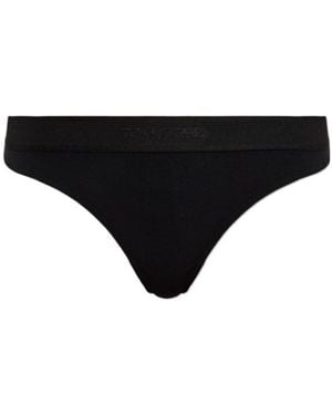 Tom Ford Logo Briefs - Black