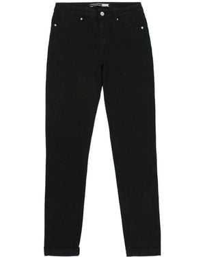 Sportmax Logo Details Jeans - Black