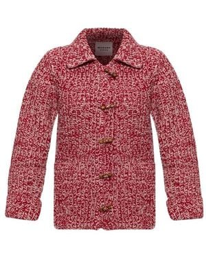 Isabel Marant Long-Sleeve Casual Jacket - Red