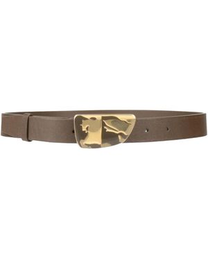 Burberry Minimalist Thin Belt - Brown
