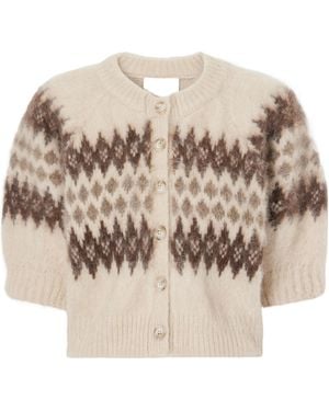 Citizens of Humanity Brushed Alpaca And Wool-Blend Cardigan - Natural