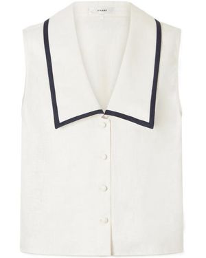 FRAME Sleeveless Shirt - White