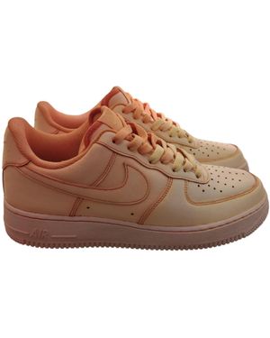 Nike Air Force 1 Luxe Low Sneakers - Brown