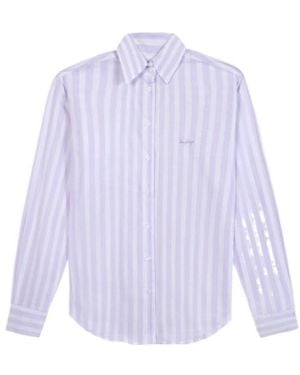 Maison Labiche La Plage Striped Shirt - Purple