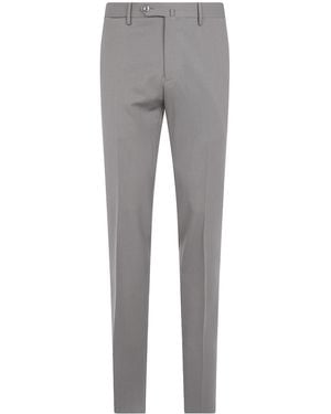 PT01 Casual Pants With Belt Loops - Gray