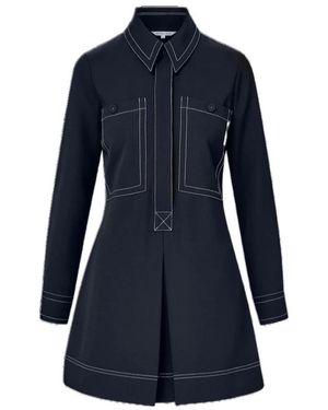 Veronica Beard Pryce Mini Dress - Blue