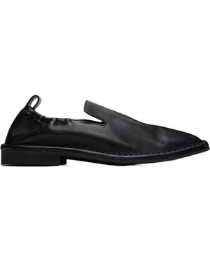 Amiri Leather Slip On Loafers - Black