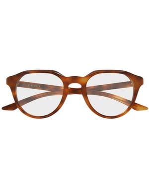 Gucci Eyewear Oval Frame Glasses - Multicolor