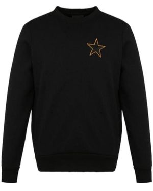 Emporio Armani Logo Round-Neck Jumper - Black