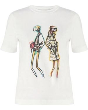 Missoni Graphic- Print T-Shirt - White