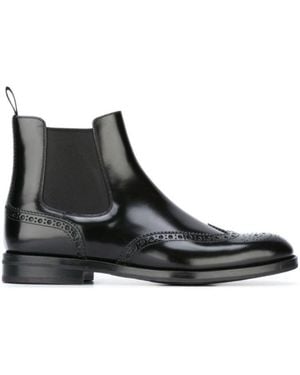 Church's Ketsby Wg Brogue Chelsea Boots - Black