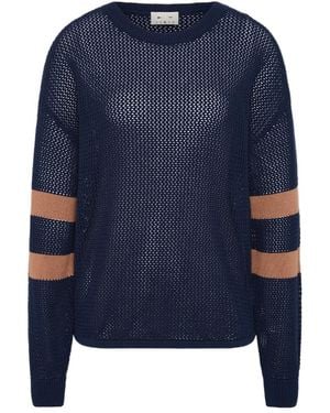 The Upside Fenway Sebastion Striped Sweater - Blue