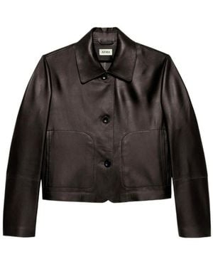 Arma Emy Leather Jacket - Black