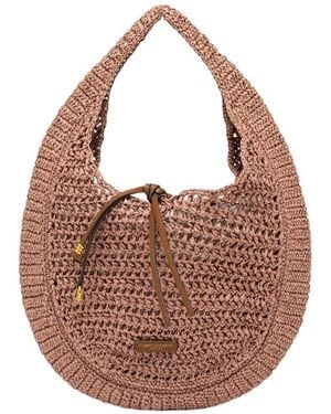 Gianni Chiarini Nefeli Woven Shoulder Bag - Brown