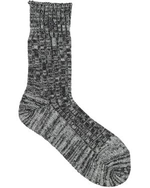 Ganni Solid Color Socks - Gray