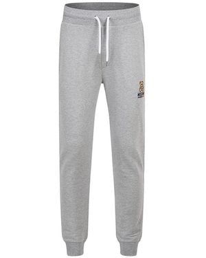 Moschino Logo Details Joggers - Grey