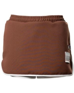Maison Mihara Yasuhiro Jogger Shorts - Brown