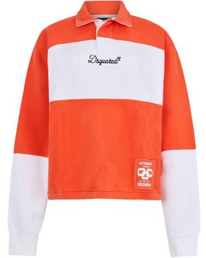 DSquared² Polo Shirts - Orange
