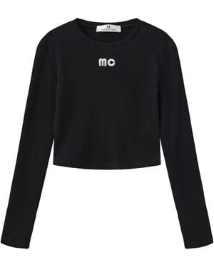Marissa Chiara Long-Sleeved T-Shirt - Black