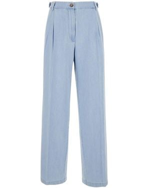 A.P.C. Straight Leg Jeans - Blue