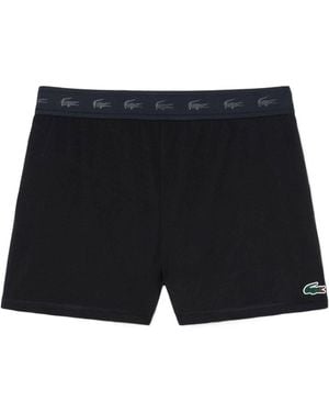 Lacoste Soft Jersey Lounge Shorts - Black
