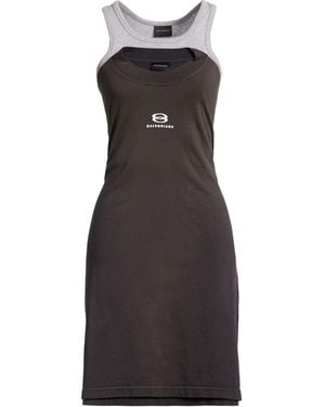 Balenciaga Colour Block Vests - Black