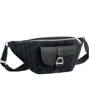 Dior Saddle Heritage Belt Bag - Black
