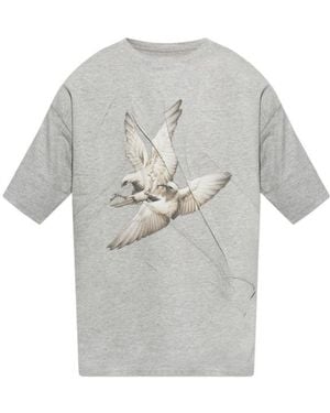 Maison Margiela Crew Neck T-Shirt - Grey