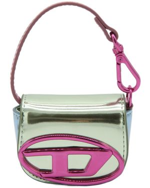 DIESEL Mini 1Dr Leather Purse - Pink