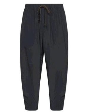 Uma Wang Drawstring Casual Trousers - Blue