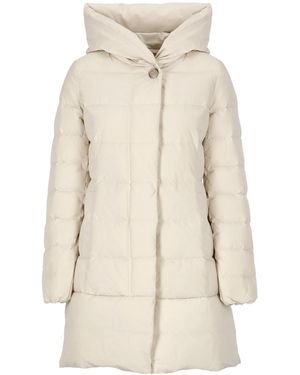 Woolrich Prescott Hooded Down Parka - Natural