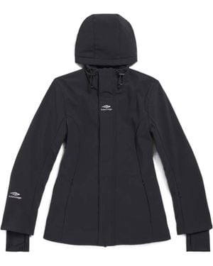 Balenciaga 3B Icon Ski Hourglass Parka - Blue