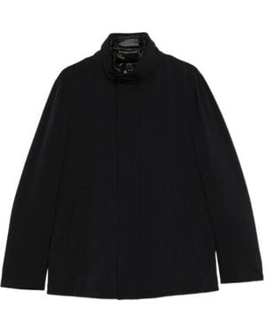 Montecore High-Neck Zip-Up Jacket - Black