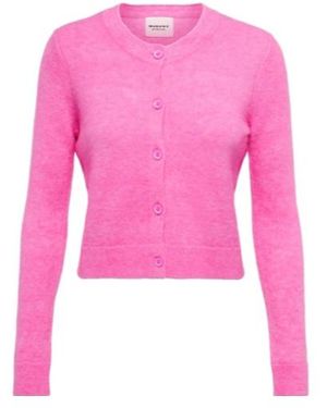 Isabel Marant Nita Alpaca-Blend Cardigan - Pink