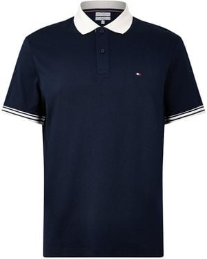 Tommy Hilfiger Cotton Breathable Polo Shirt - Blue