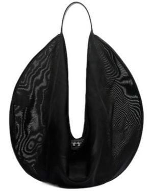 Aesther Ekme Ray 50 Large Mesh Shoulder Bag - Black
