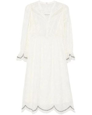 Ba&sh Cutout Detail Dress - White