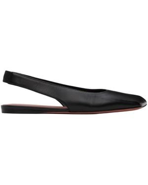 AMINA MUADDI Ane Ballet Flats - Black