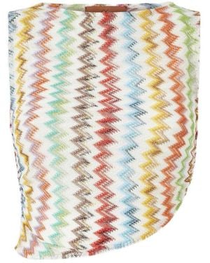 Missoni Zig-Zag Top - White