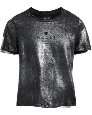 Gucci Regular-Fit Printed T-Shirt - Black