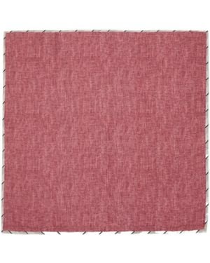 Brunello Cucinelli Silk Pocket Square - Pink